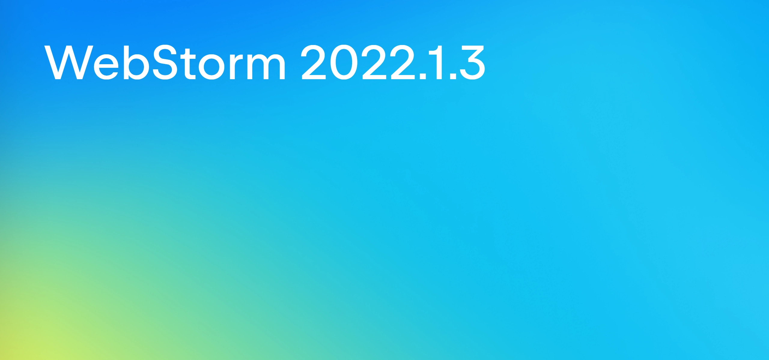 JetBrains WebStorm 2023.1.3 instal the new version for mac