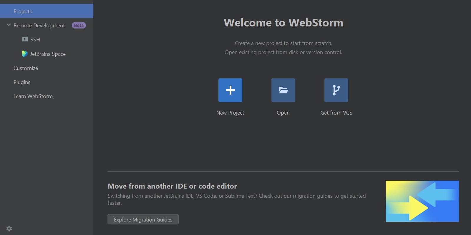 webstorm fo rstudents