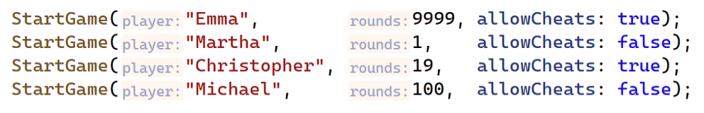 Aligning similar methods in column via Virtual Formatter