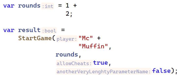 Alignment fixes for Inlay Hints