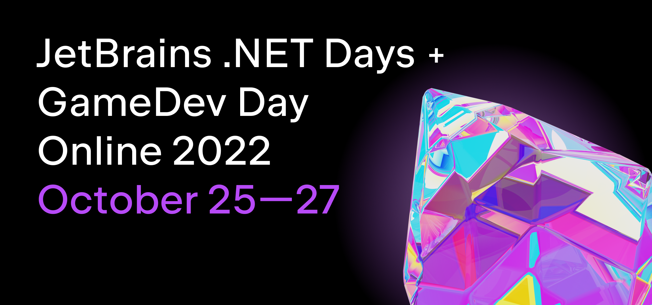 JetBrains .NET Days + GameDev Day Online 2022