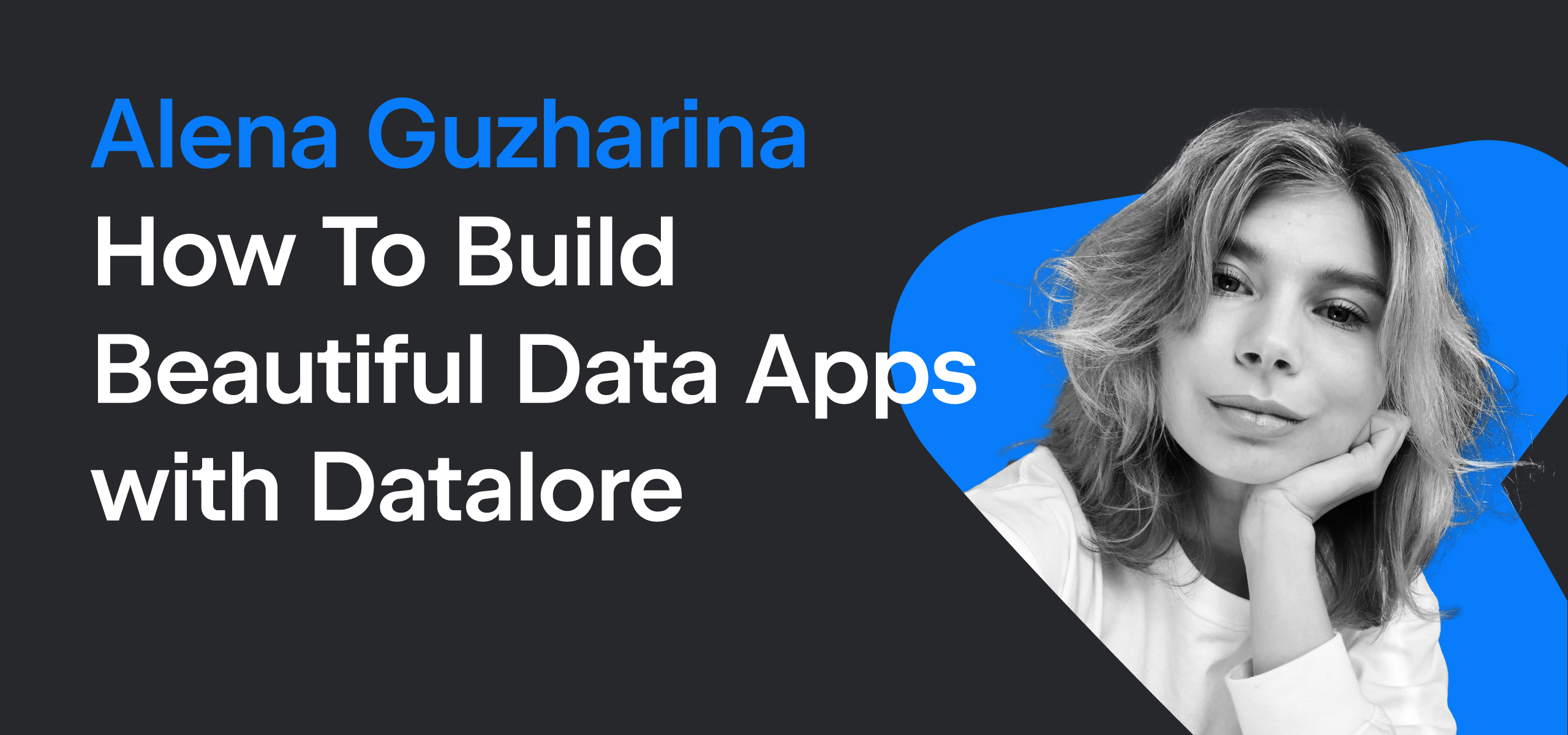 How to Build Beautiful Data Apps with Datalore – Our Collaborative Data Science Platform