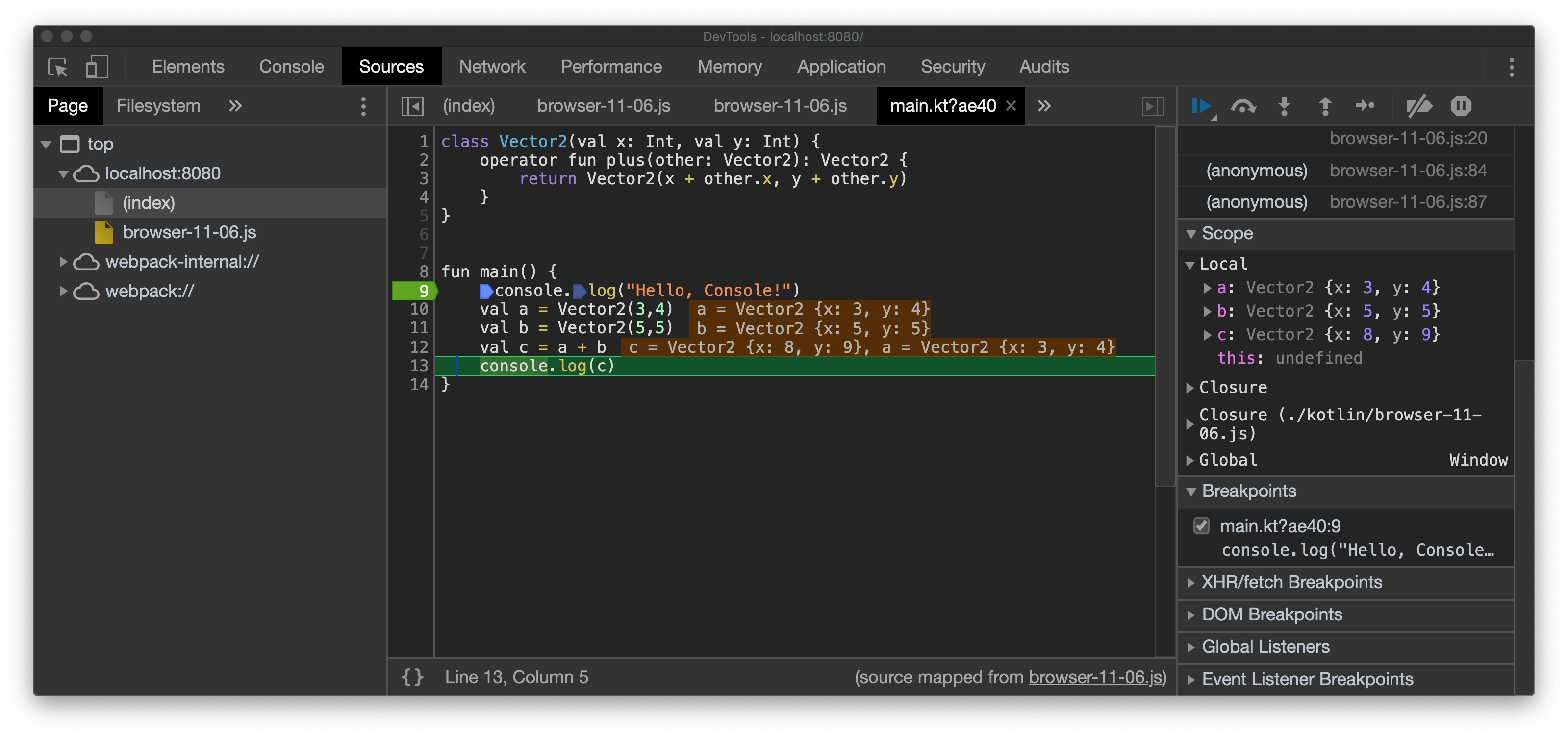 Kotlin Source Maps 