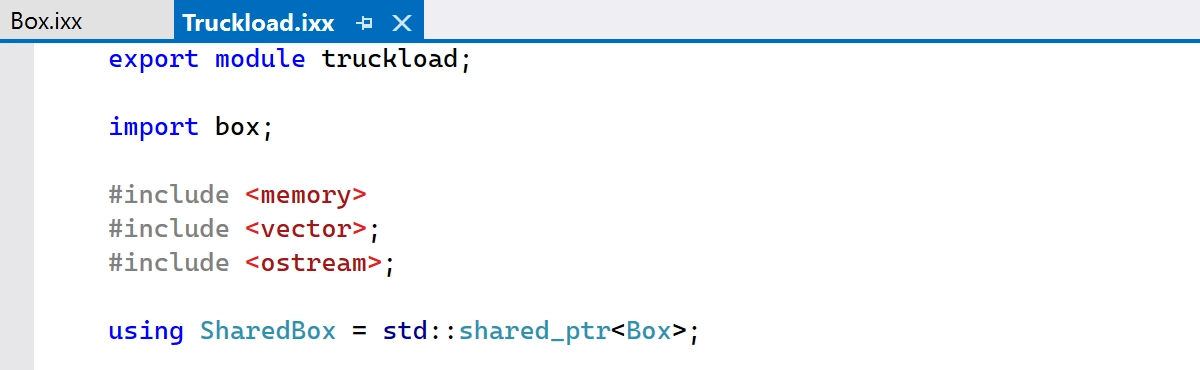 Importing a module