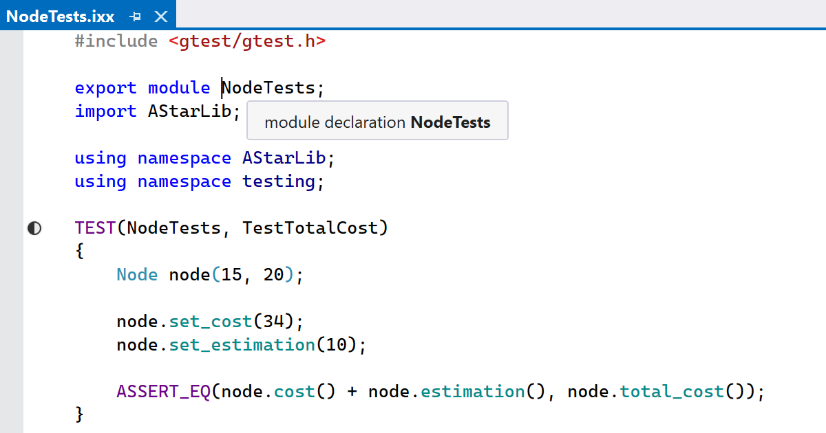 C++20 modules: Syntax highlighting