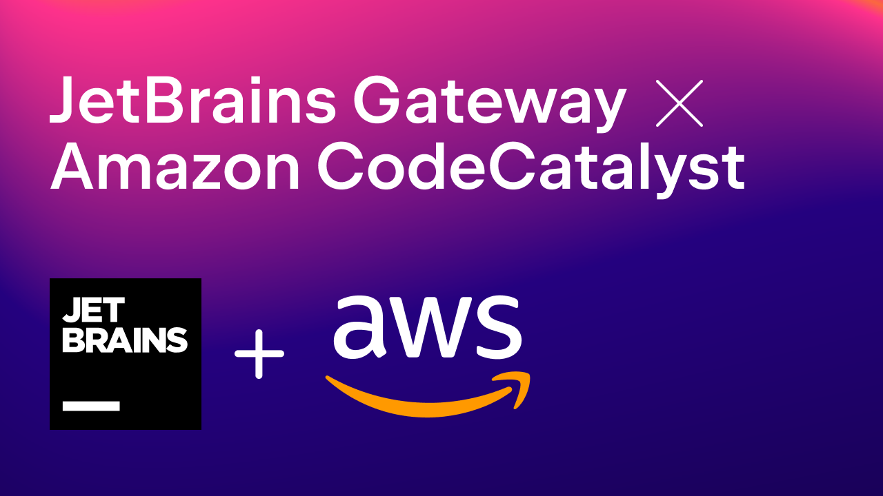 이제 Amazon CodeCatalyst 사용자도 JetBrains IDE에서 원격 개발을 사용할 수 있습니다 ...
