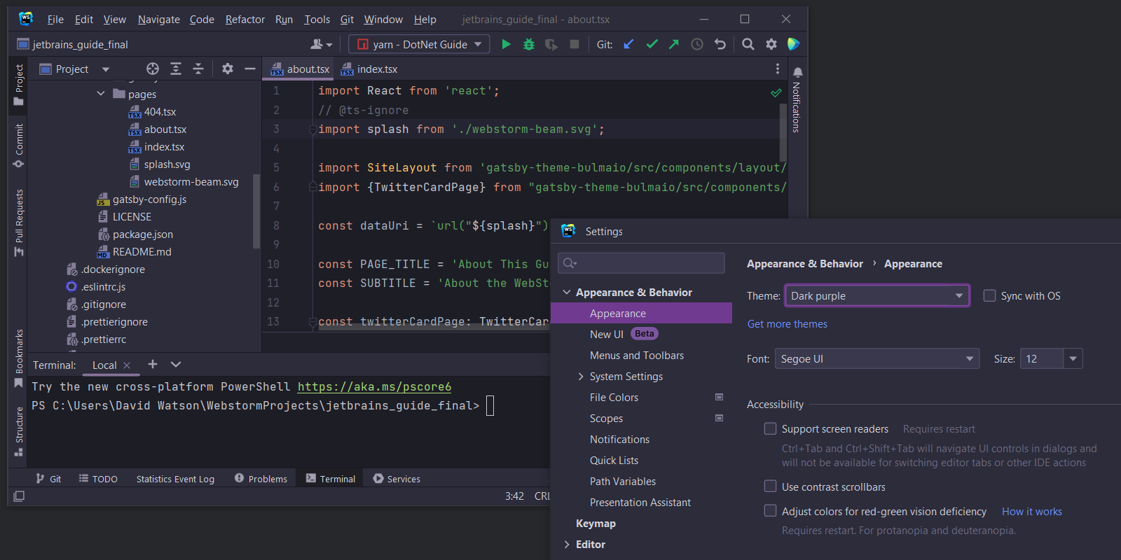 webstorm fo rstudents