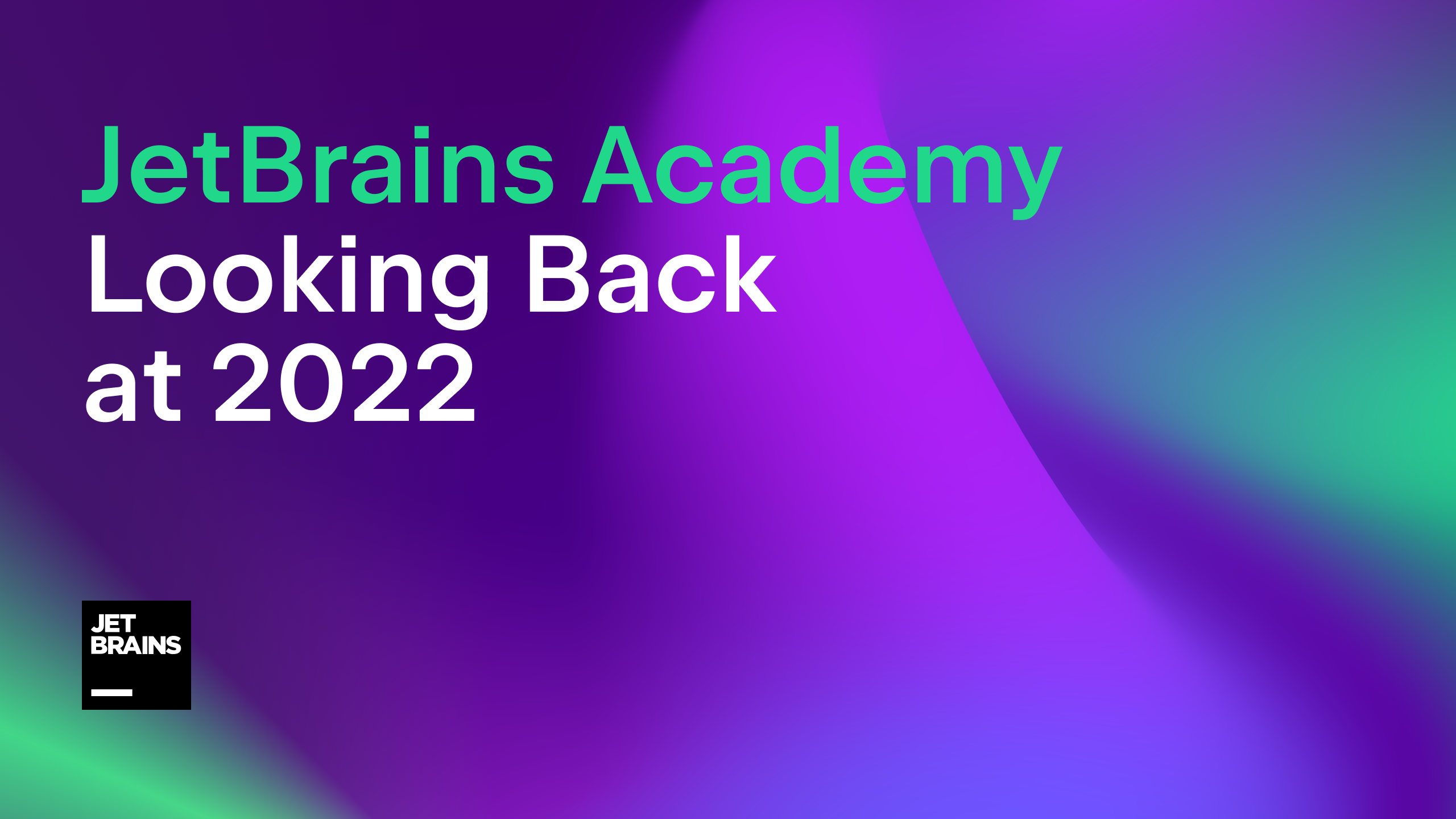 JetBrains Academy: Looking Back At 2022 | The JetBrains Academy Blog