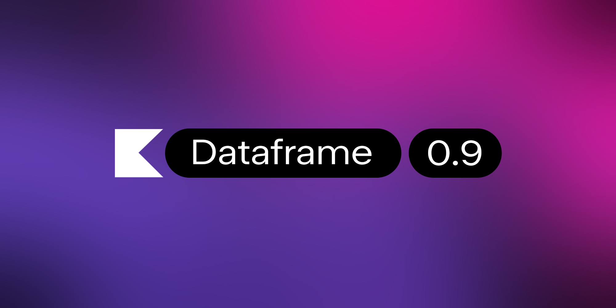Kotlin DataFrame 0.9