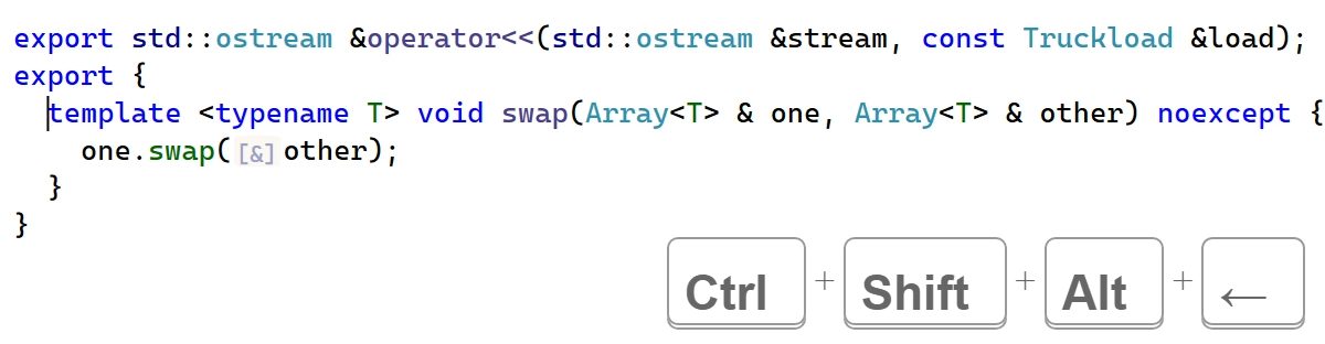 Rearrange code for modules