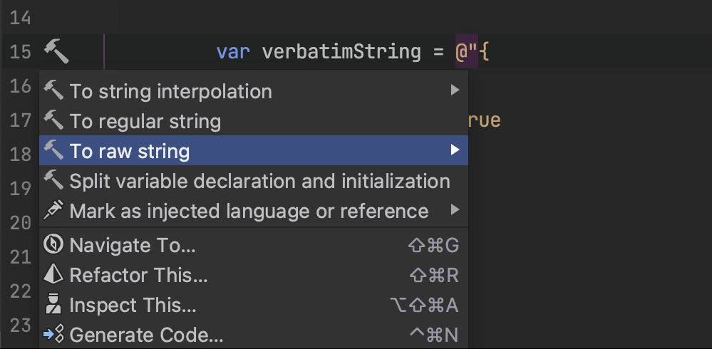 Converting Strings to Raw Strings