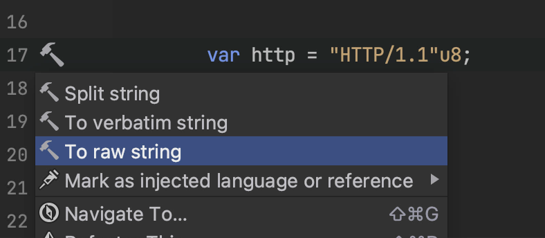 String Features in UTF-8 Strings