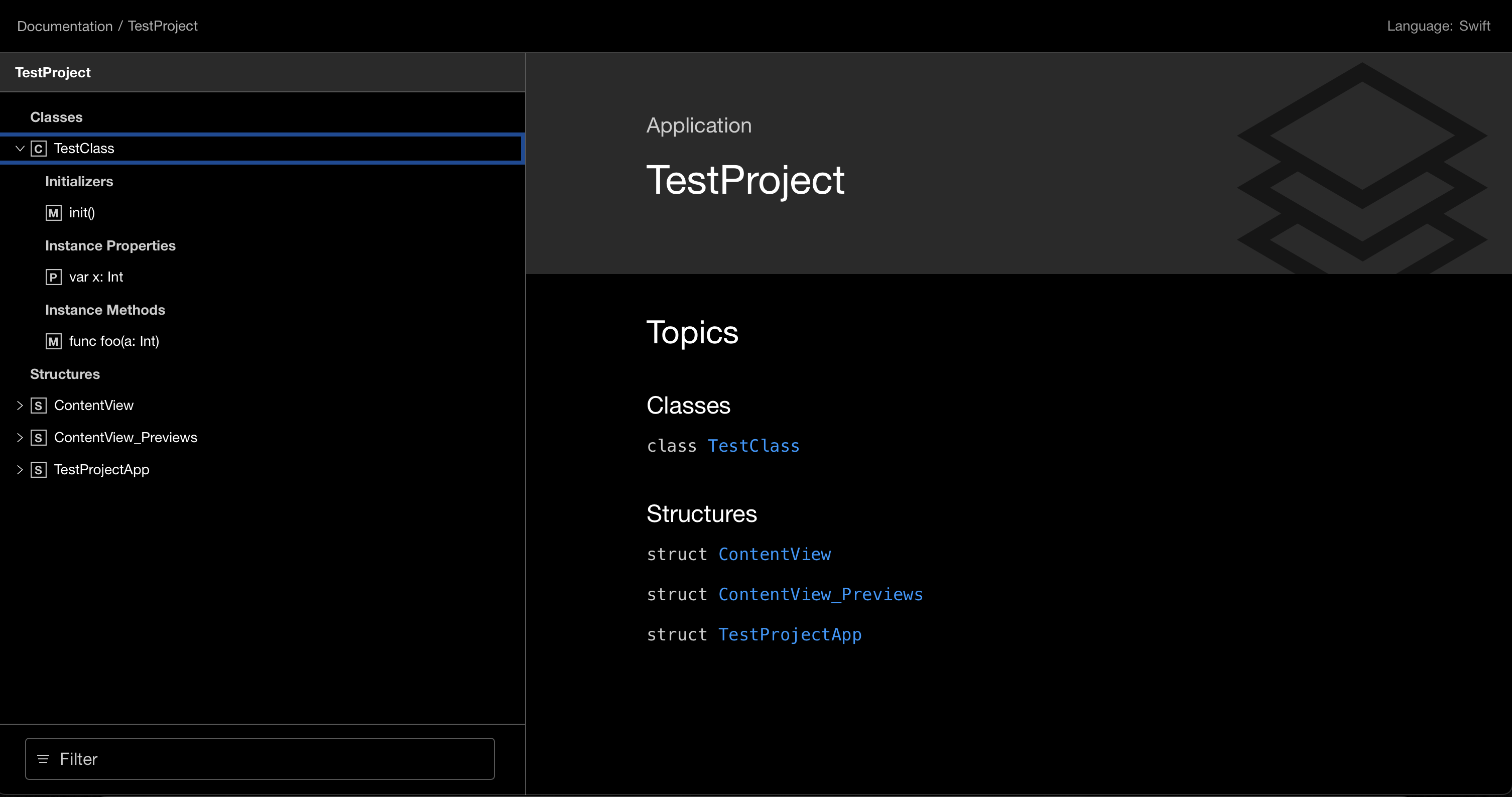 Documentation generation