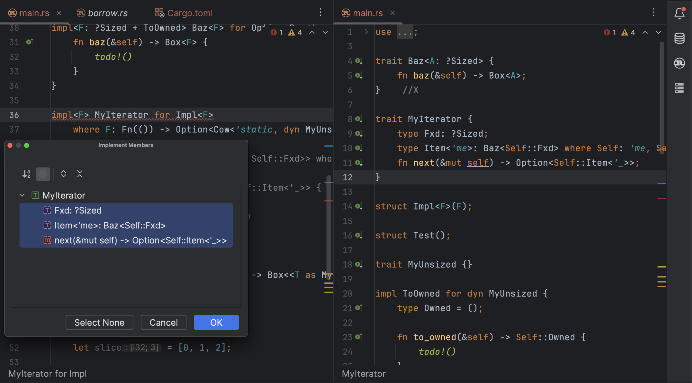 New in IntelliJ Rust for 2023.1 (Part 1) The RustRover Blog