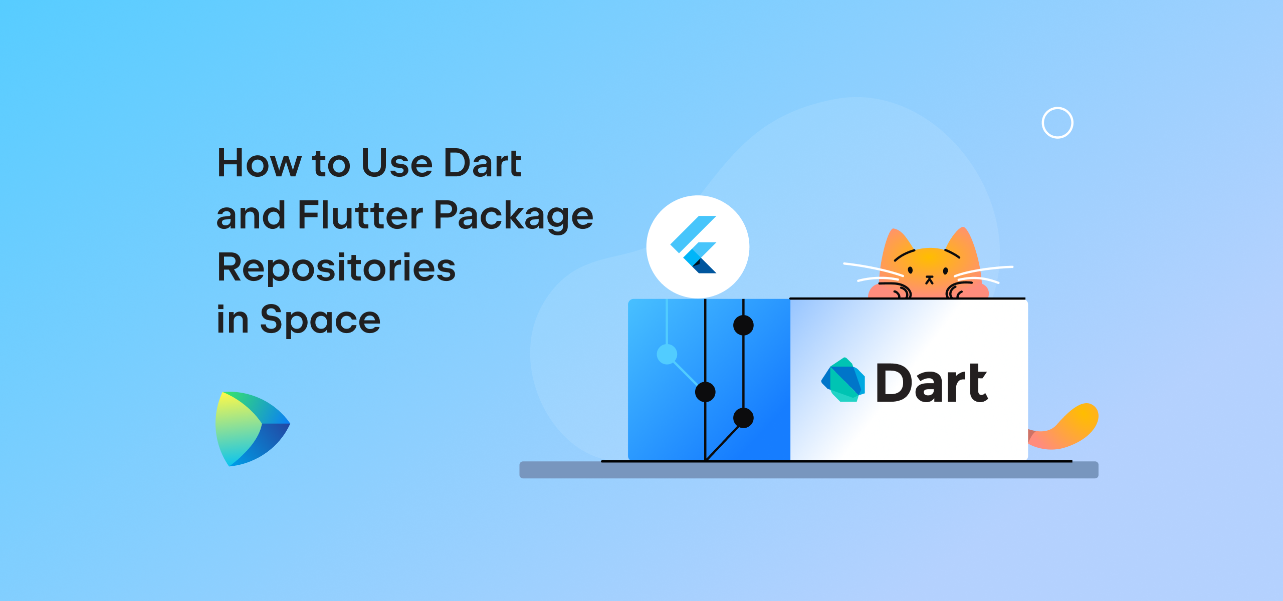 Dart and Flutter package repositories in Space