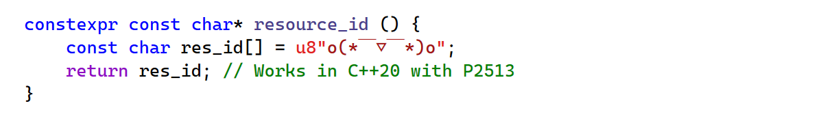 Compatibility and portability fix for char8_t