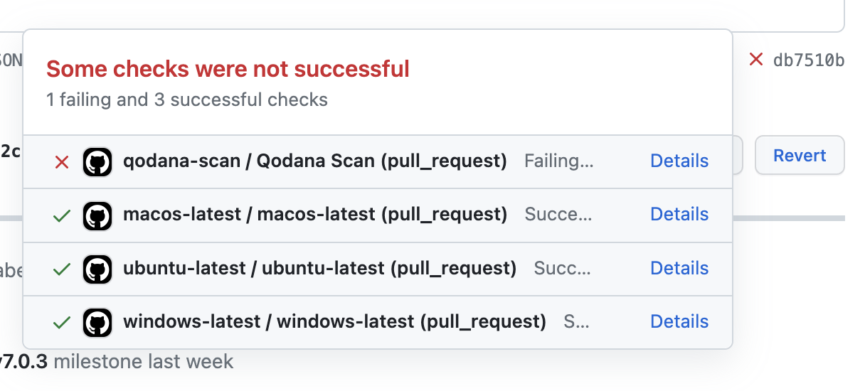 GitHub Actions Checks