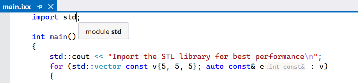 C++23 Standard Library Module