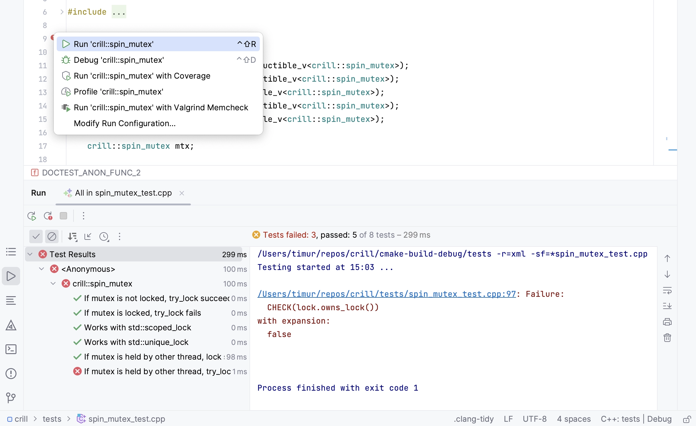 Unit testing