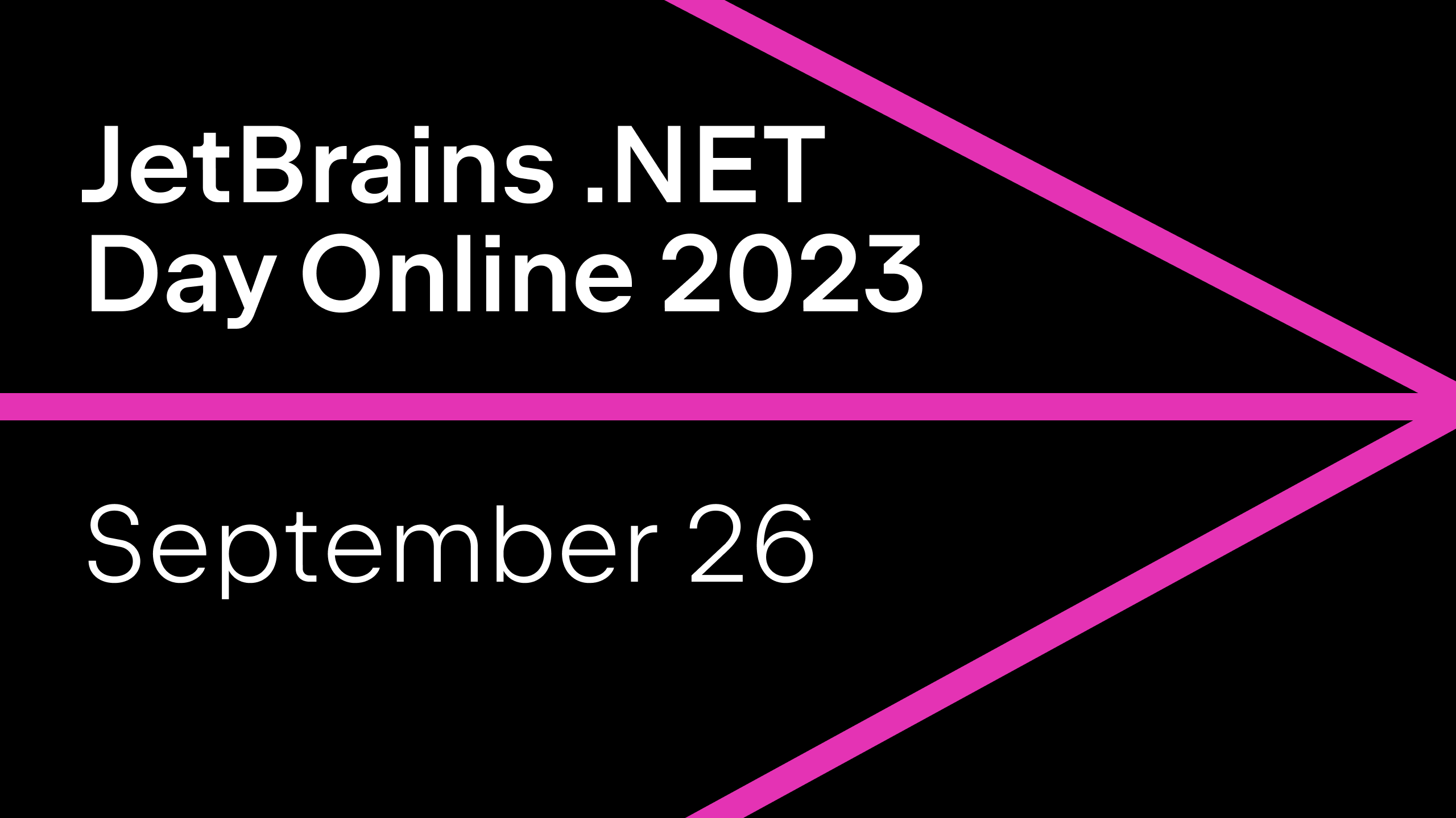 JetBrains .NET Day Online '23