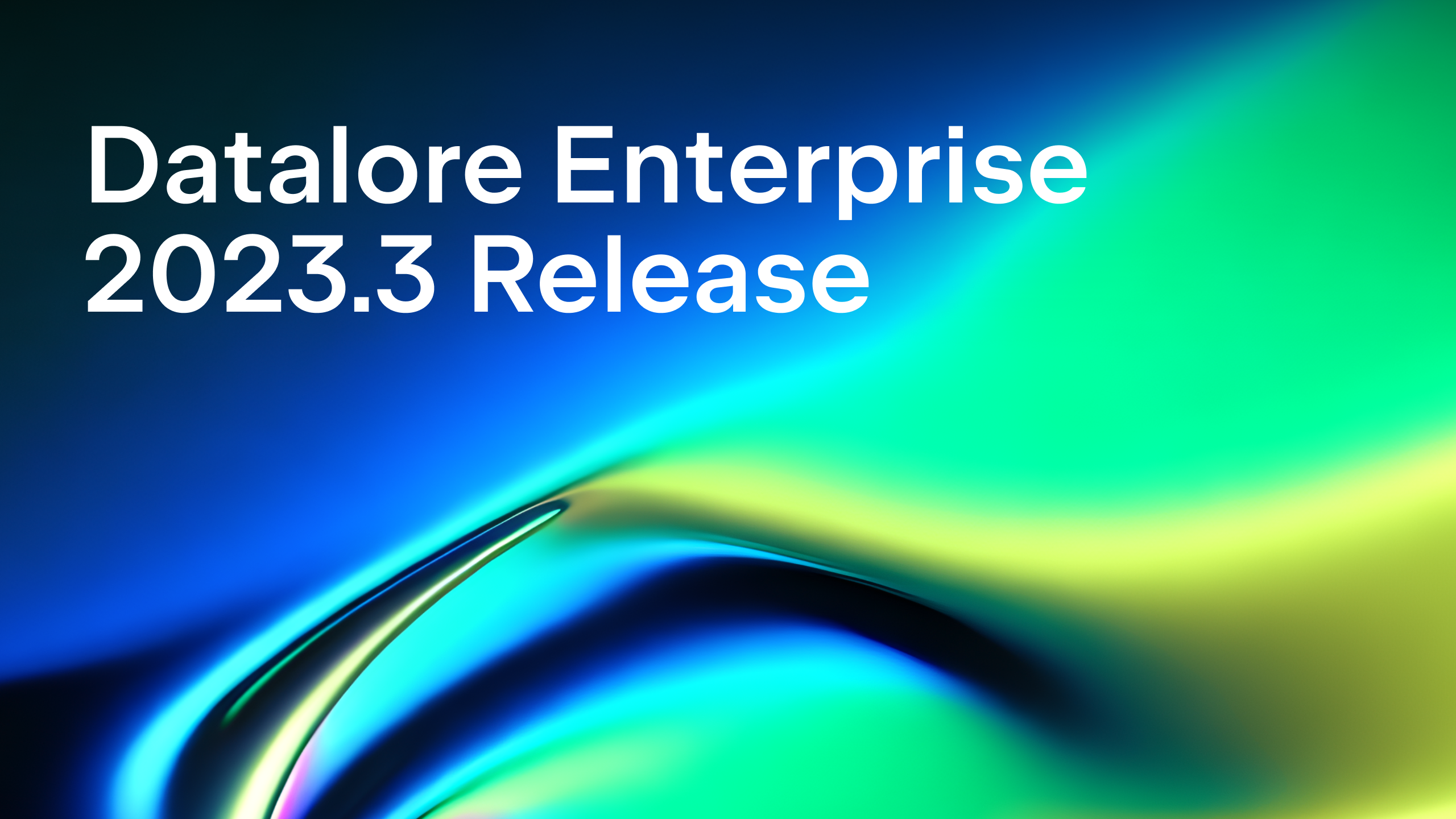 Datalore Enterprise 2023.3 is out!