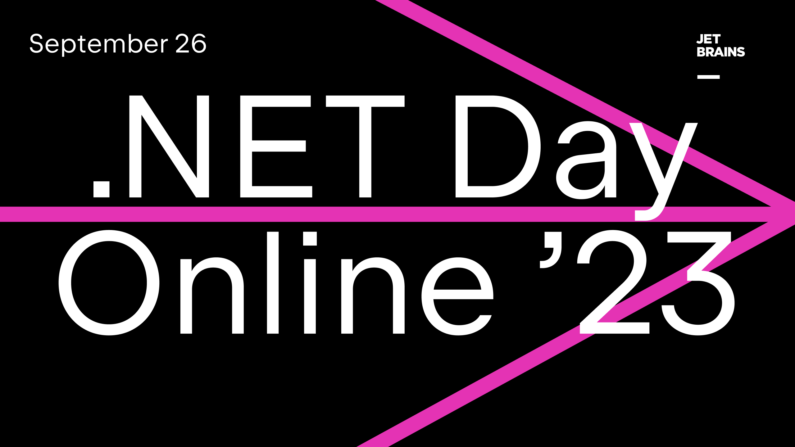 JetBrains .NET Day Online ’23