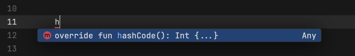 Geração de código para Kotlin no Fleet