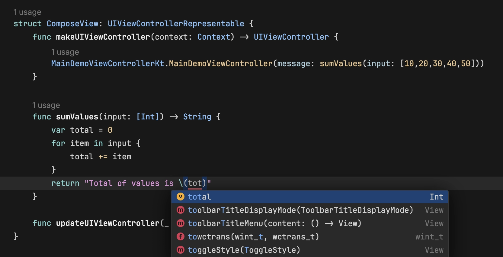 Herramientas de Kotlin Multiplatform en Fleet: programación multilenguaje