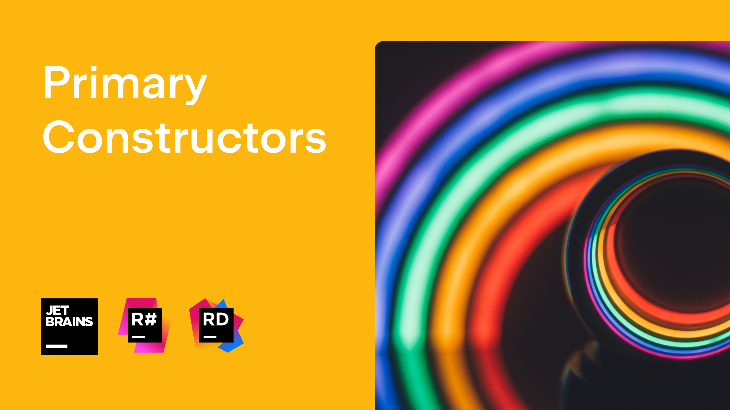 Primary Constructors – Using C# 12 in Rider and ReSharper | The .NET Tools Blog