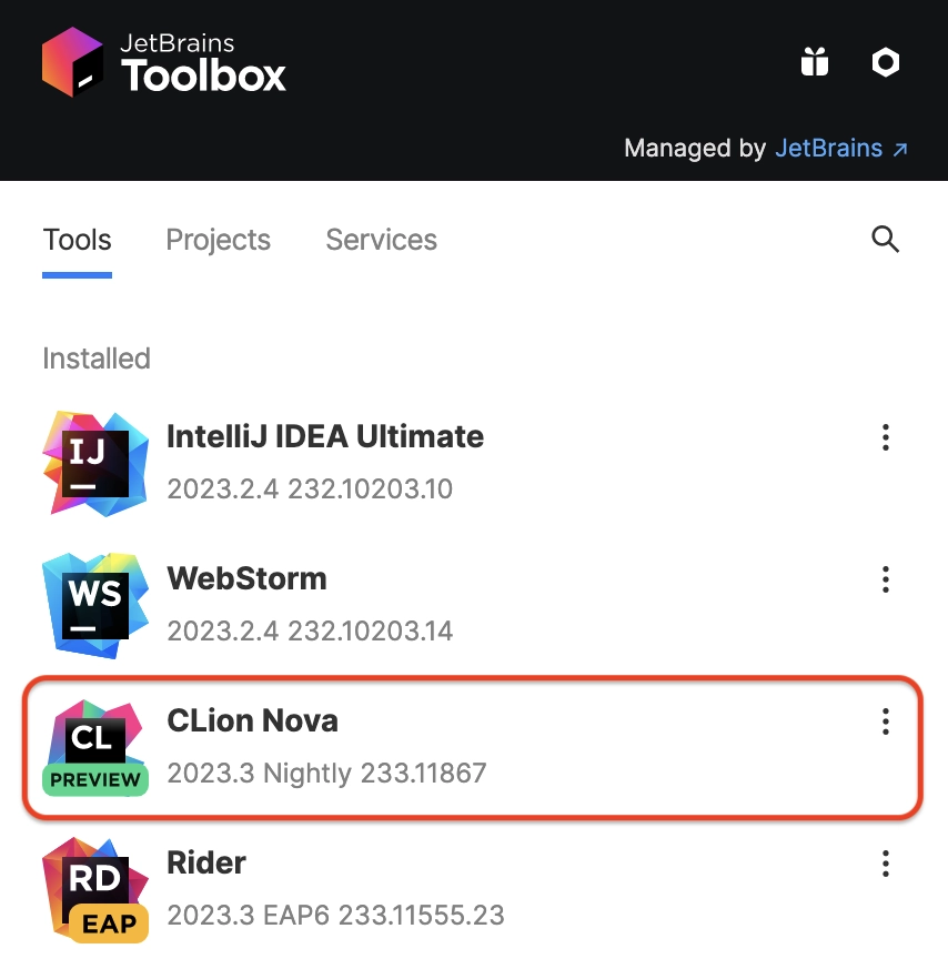 Toolbox app