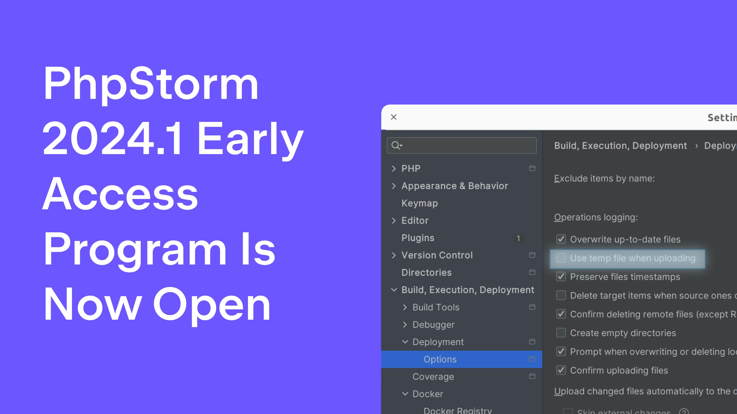 Early Access Program : The PhpStorm Blog