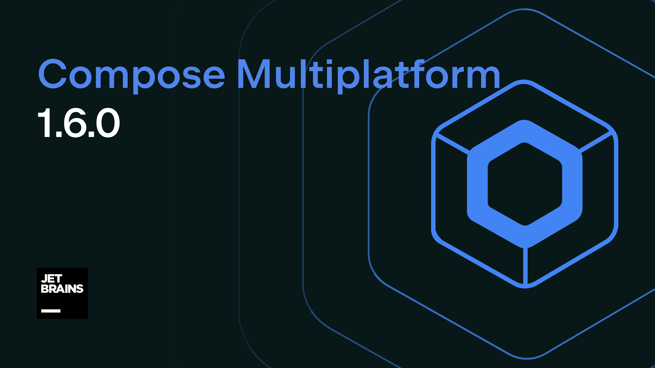 Compose Multiplatform 1.6.0 is out