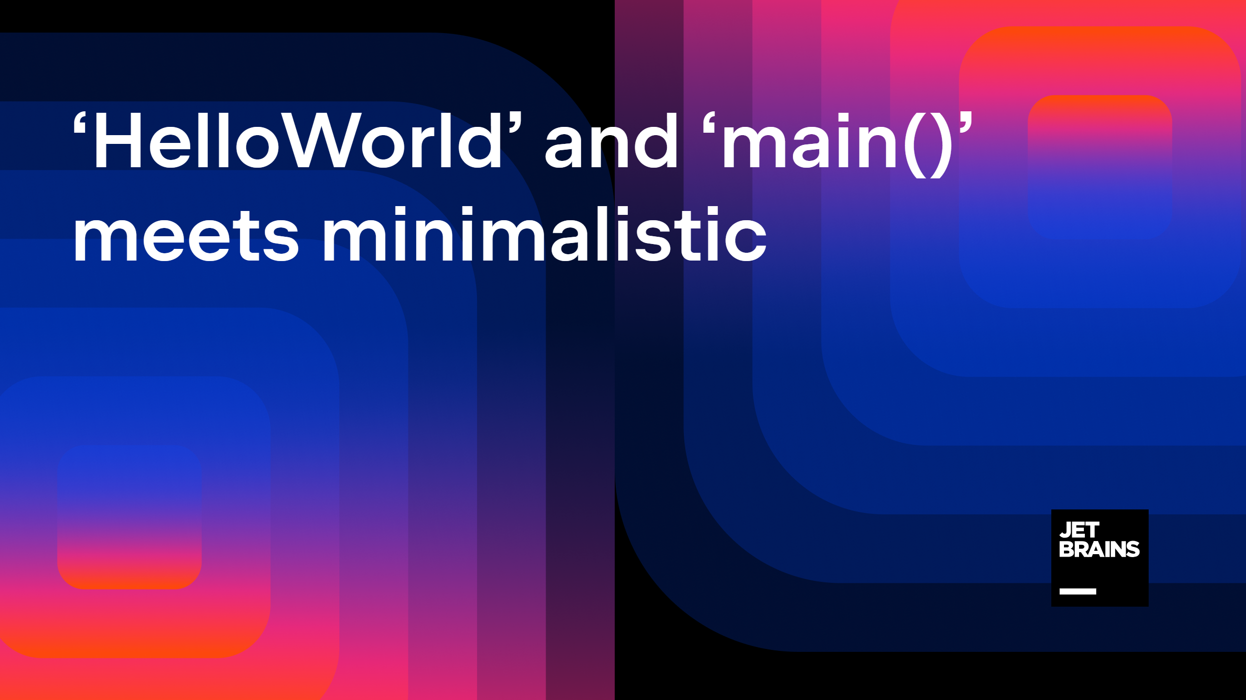 Java 24: ‘HelloWorld’ and ‘main()’ meet minimalistic | The IntelliJ ...