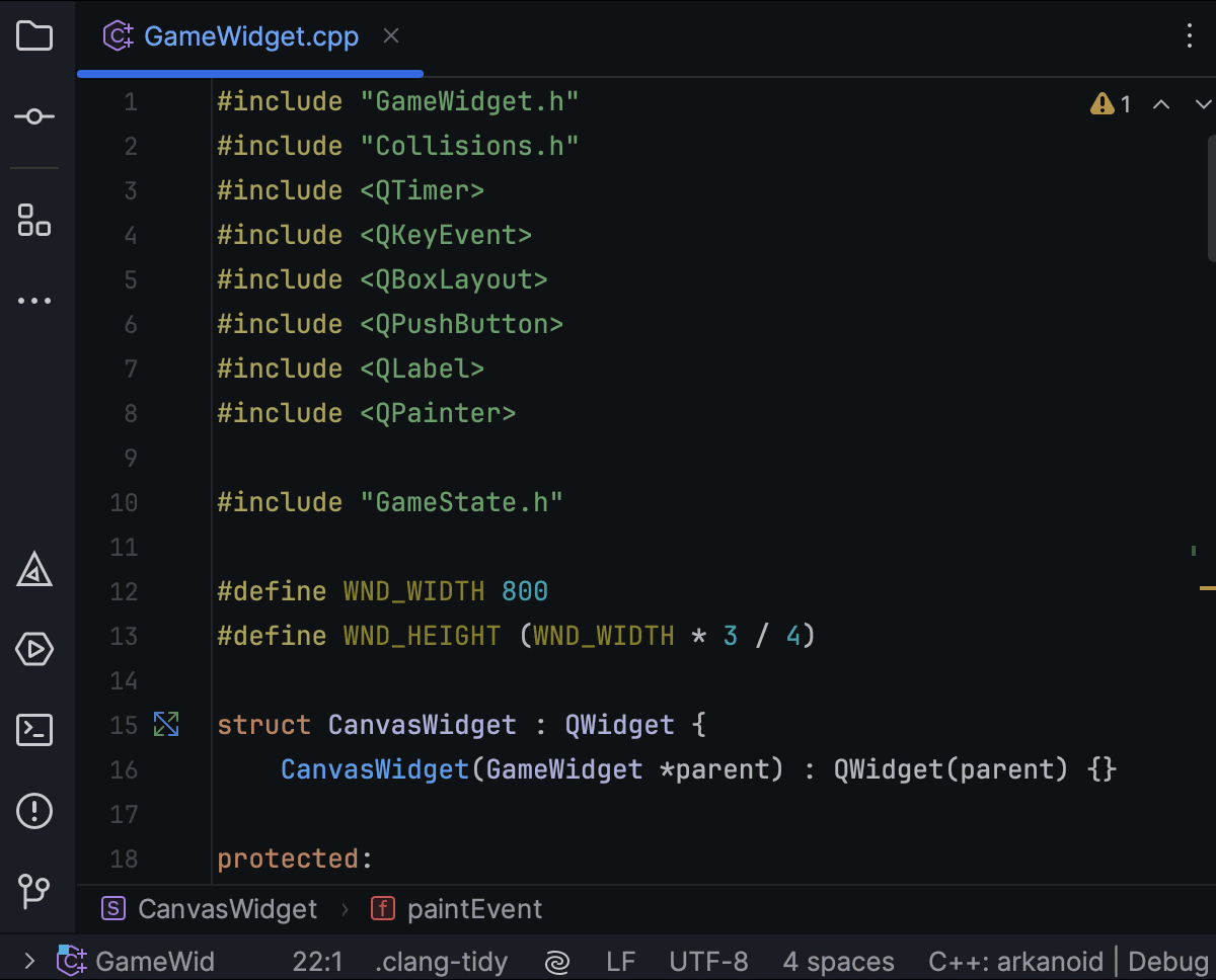 CLion 2024.1 EAP 2 Improved Terminal and Other UX Enhancements The CLion Blog