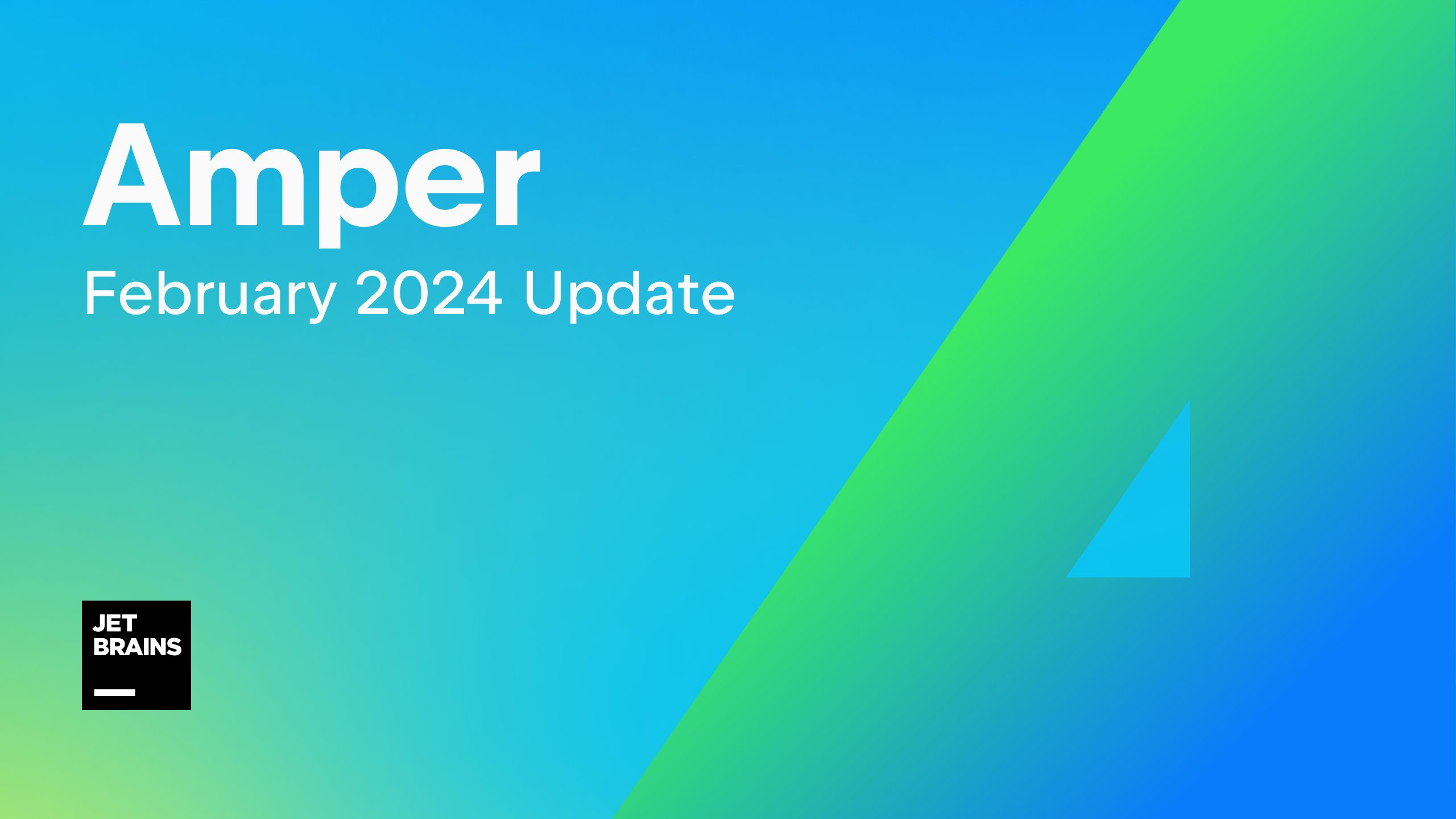 JetBrains Amper Update February 2024