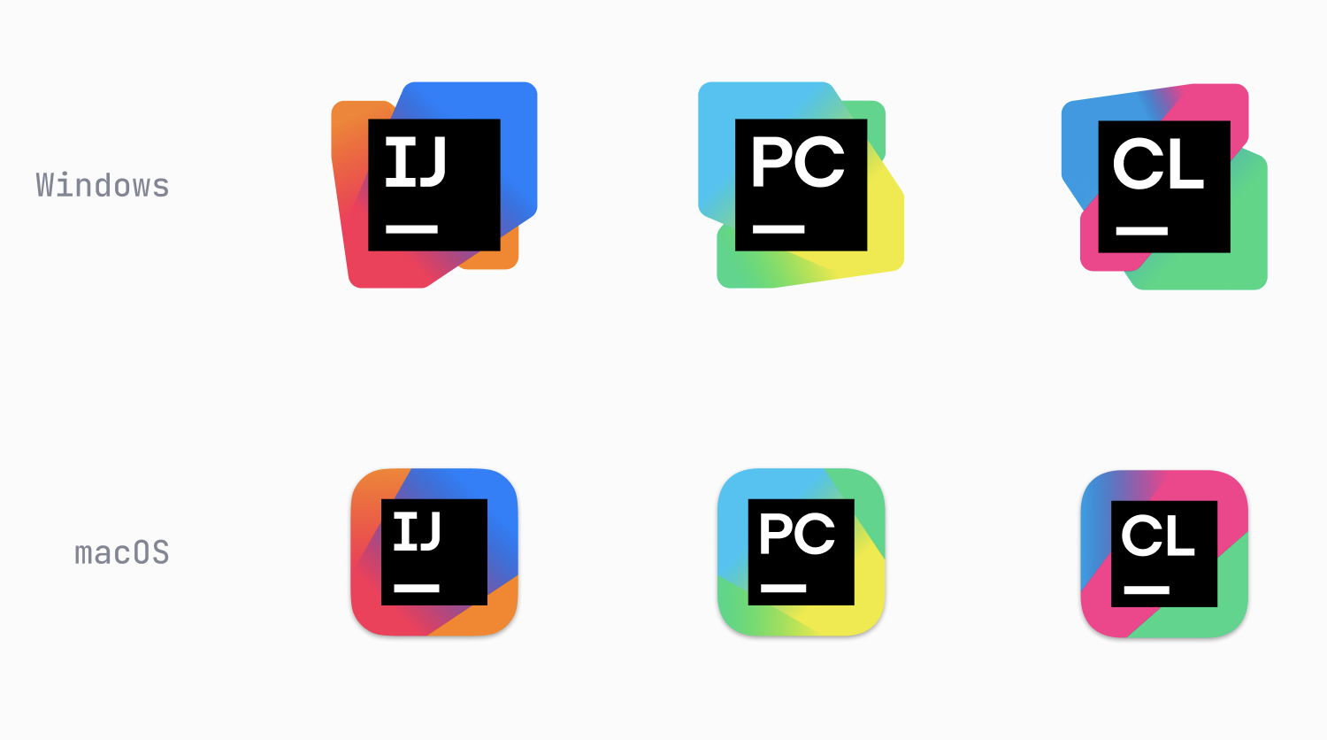 New icons