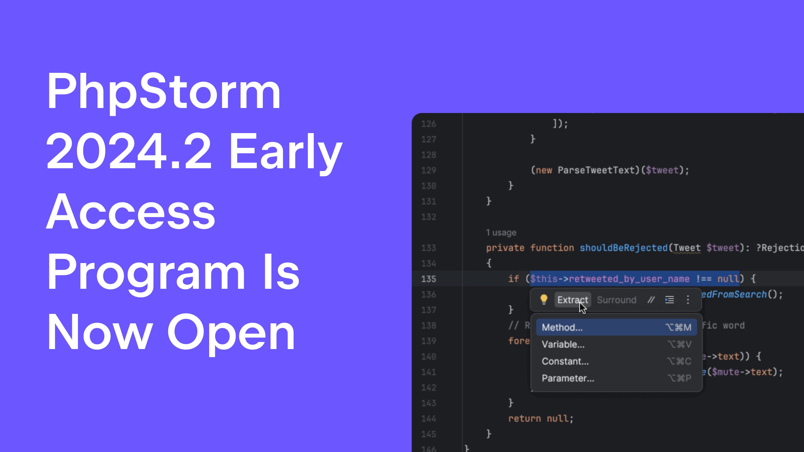 PhpStorm 2024.2 Early Access Program Is Now Open