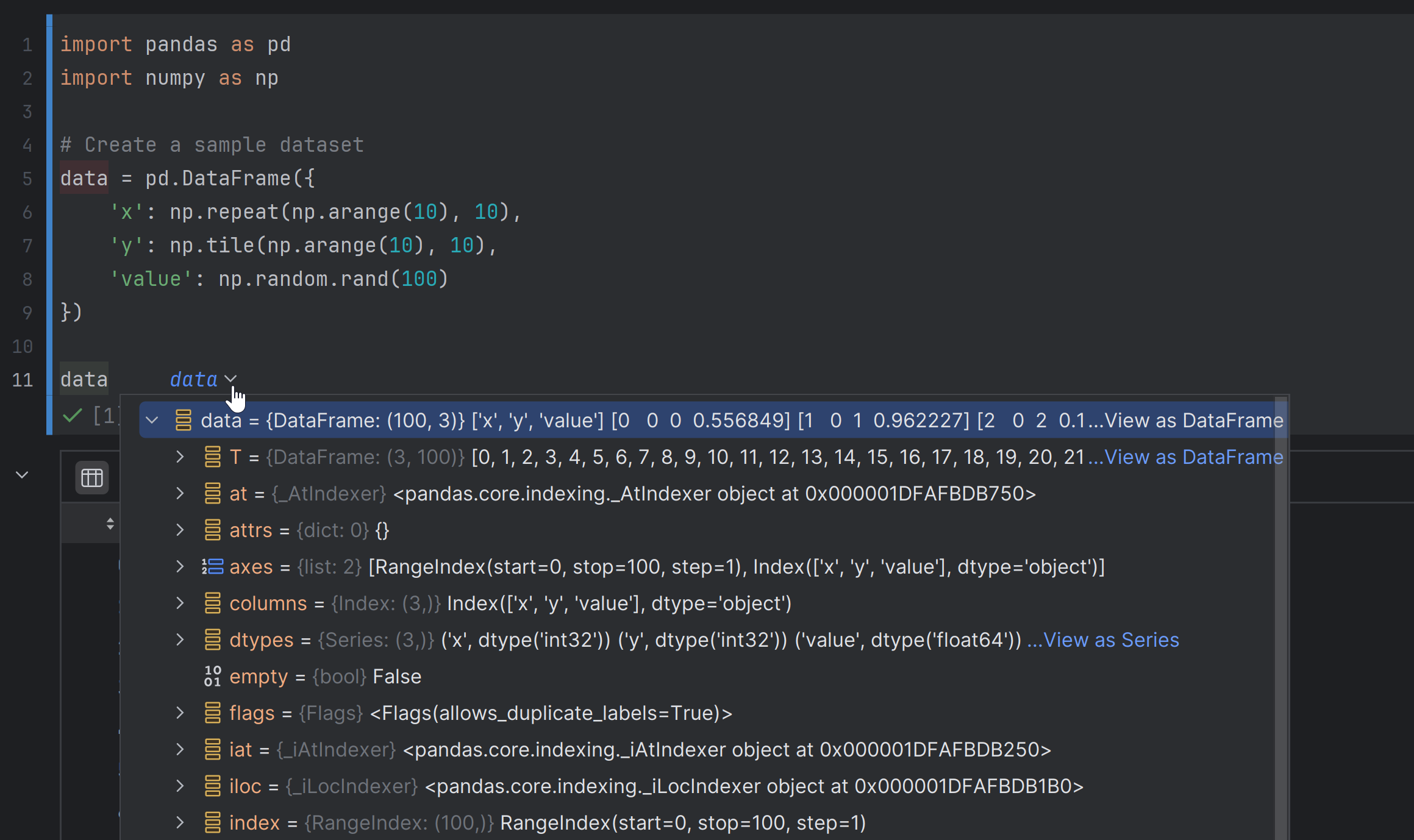 PyCharm Jupyter Notebooks 