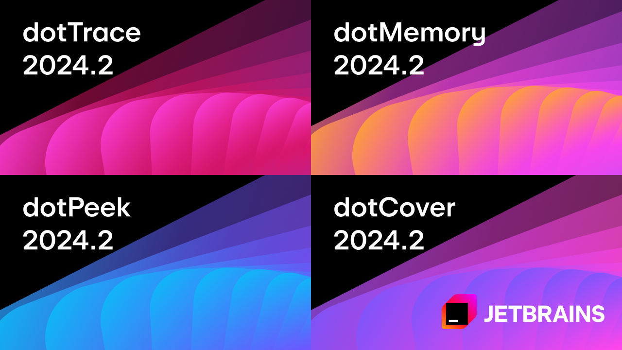 dotCover、dotMemory、dotPeek 和 dotTrace 2024.2 已发布！