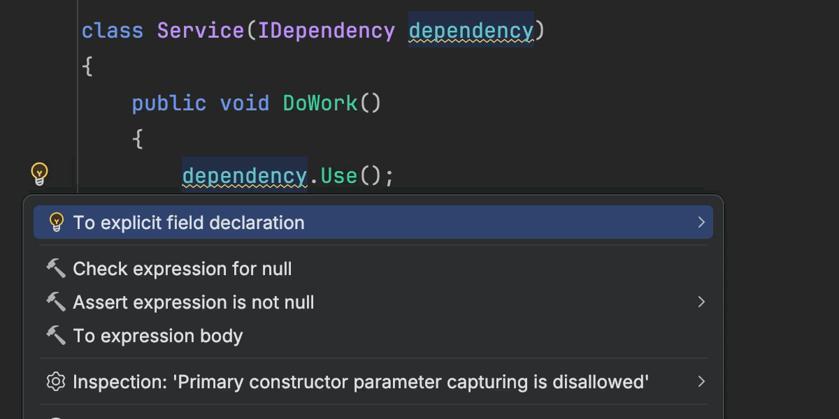 Converting from disallowed parameter capturing