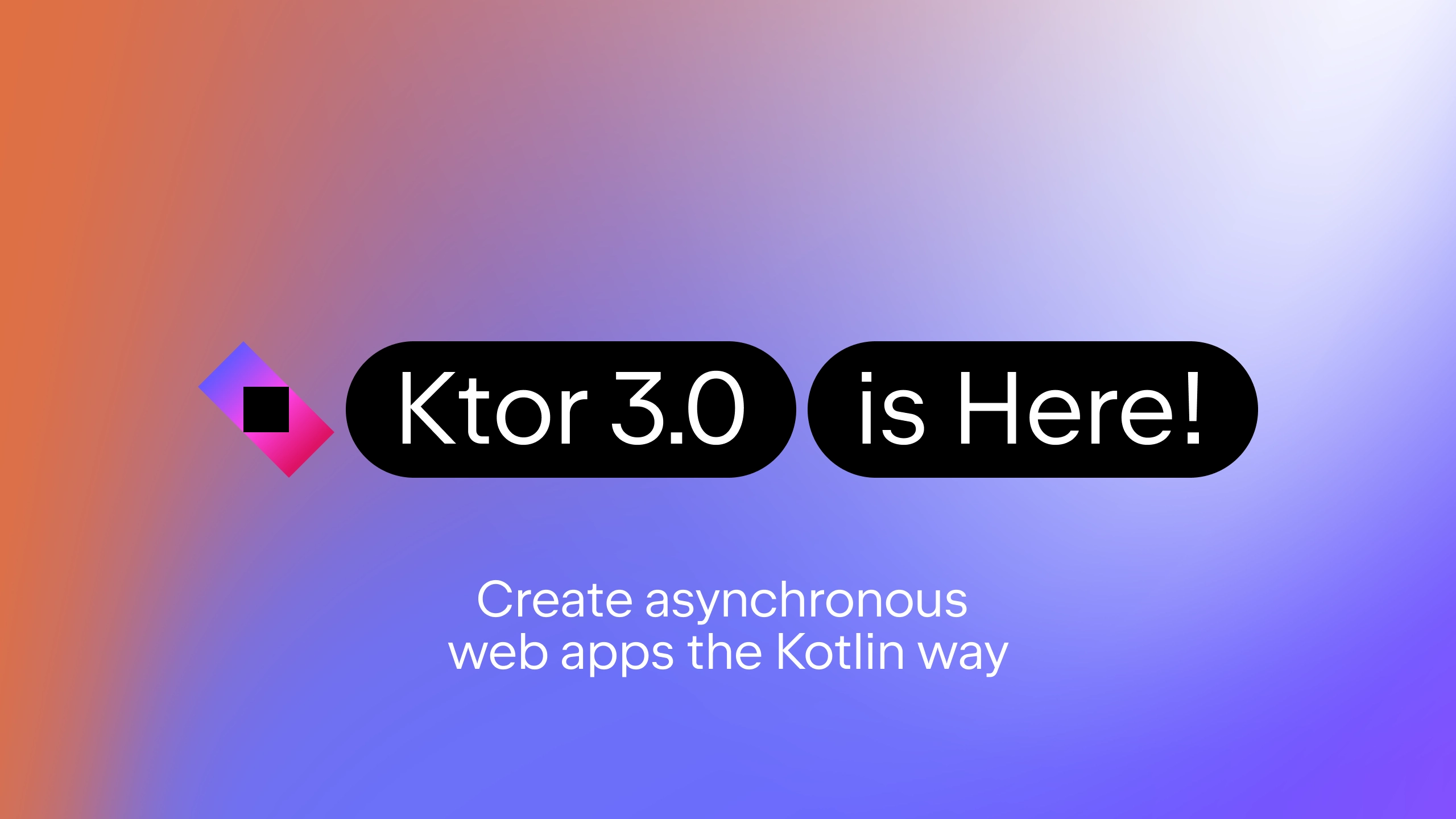 Ktor 3.0 comes with new features and improved performance