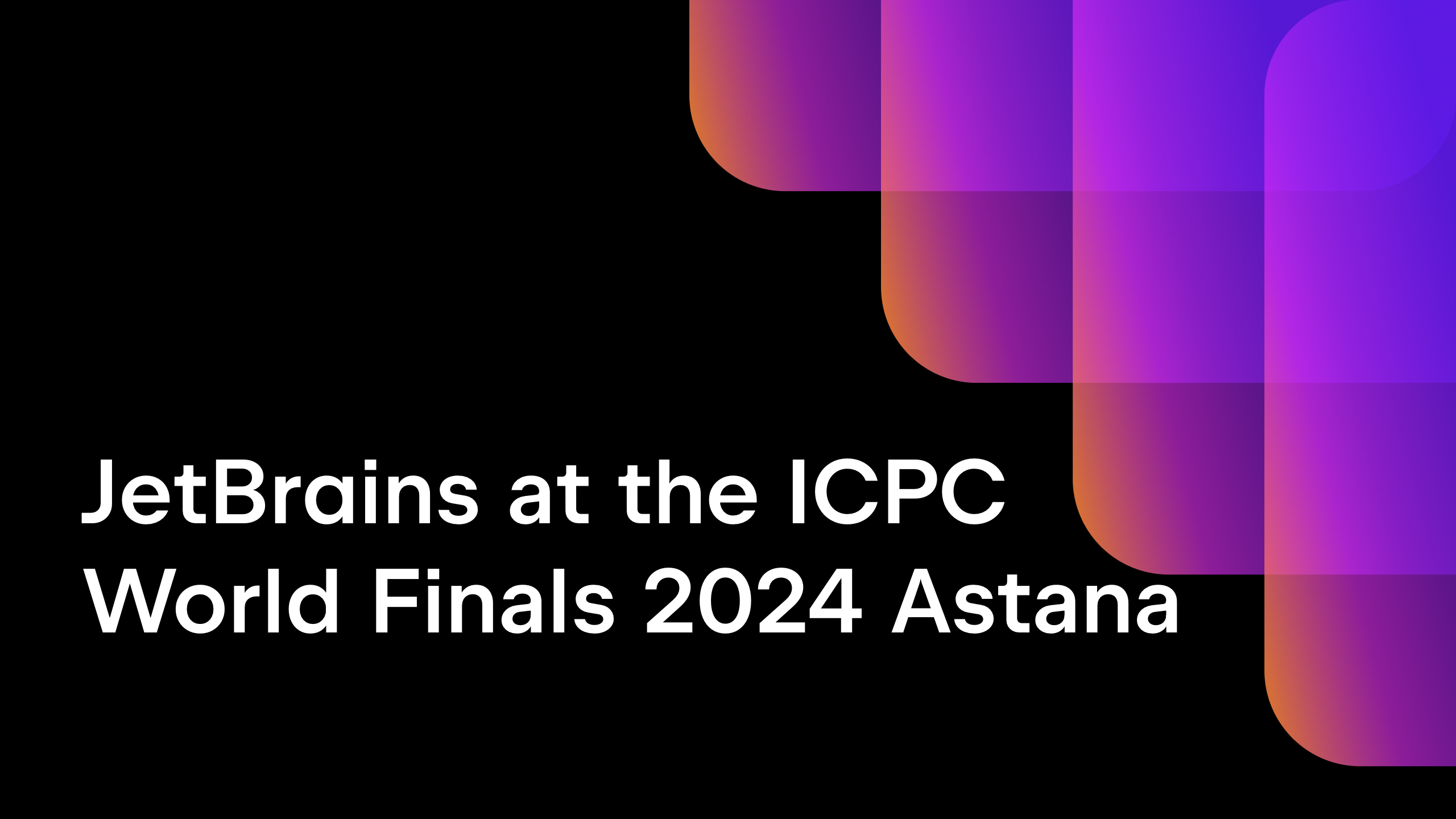 JetBrains at the ICPC World Finals 2024 Astana