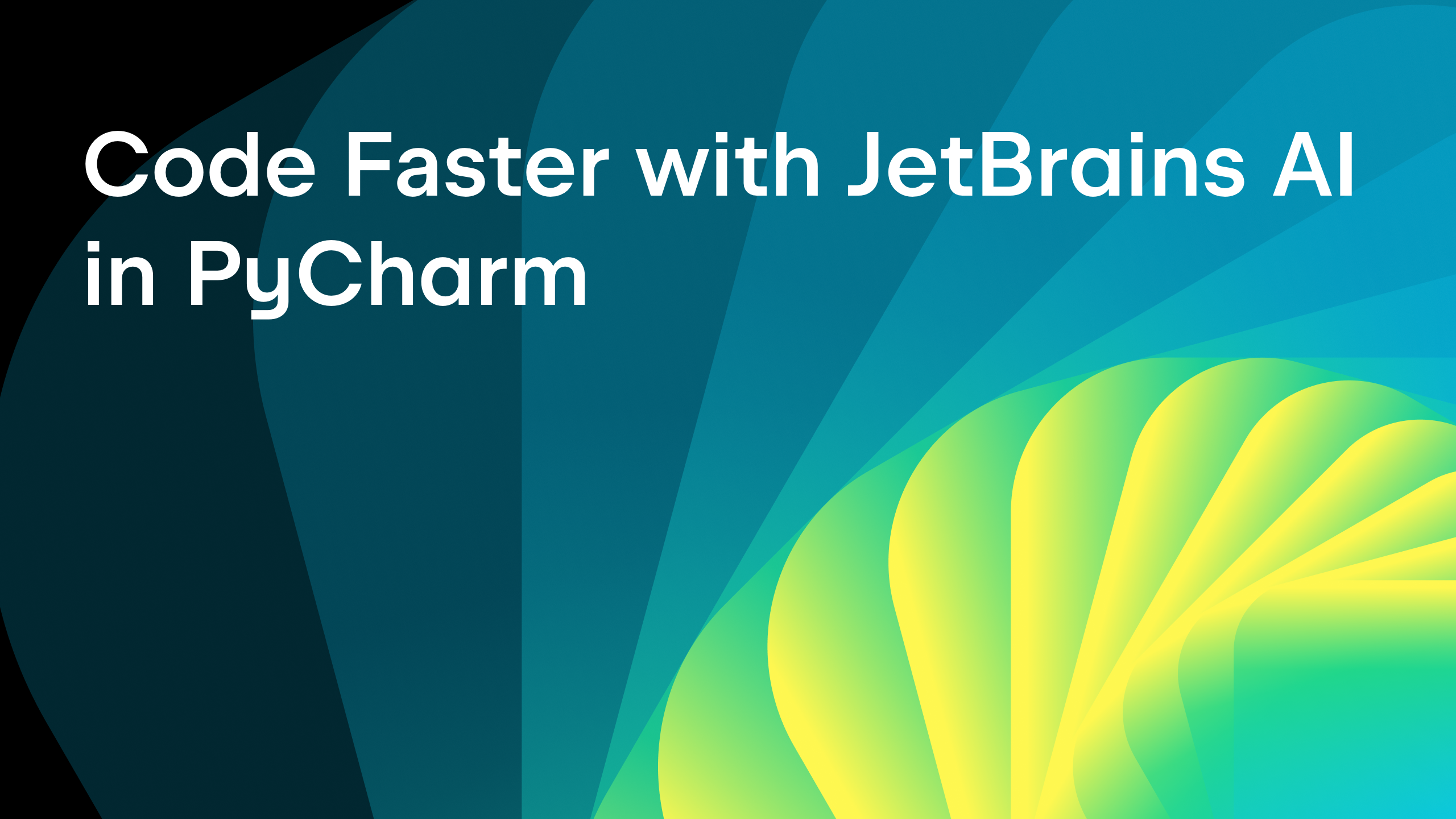 Code Faster with JetBrains AI in PyCharm