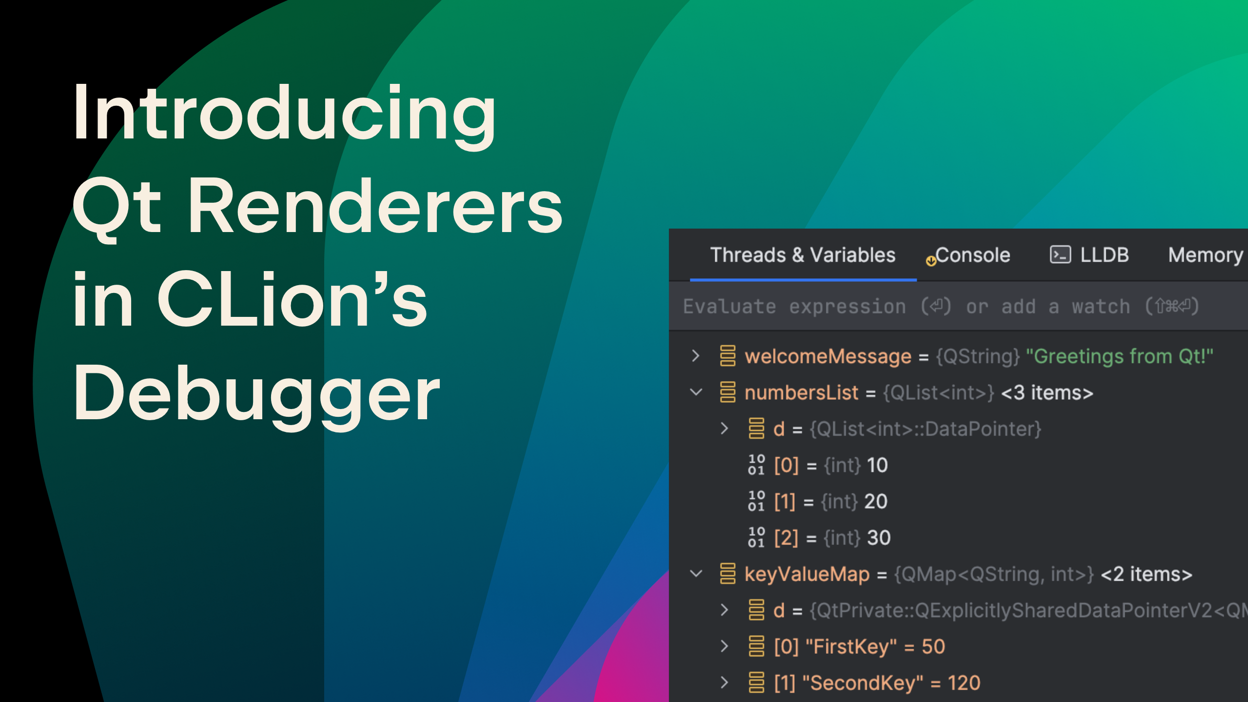 Introducing Qt Renderers in CLion’s Debugger