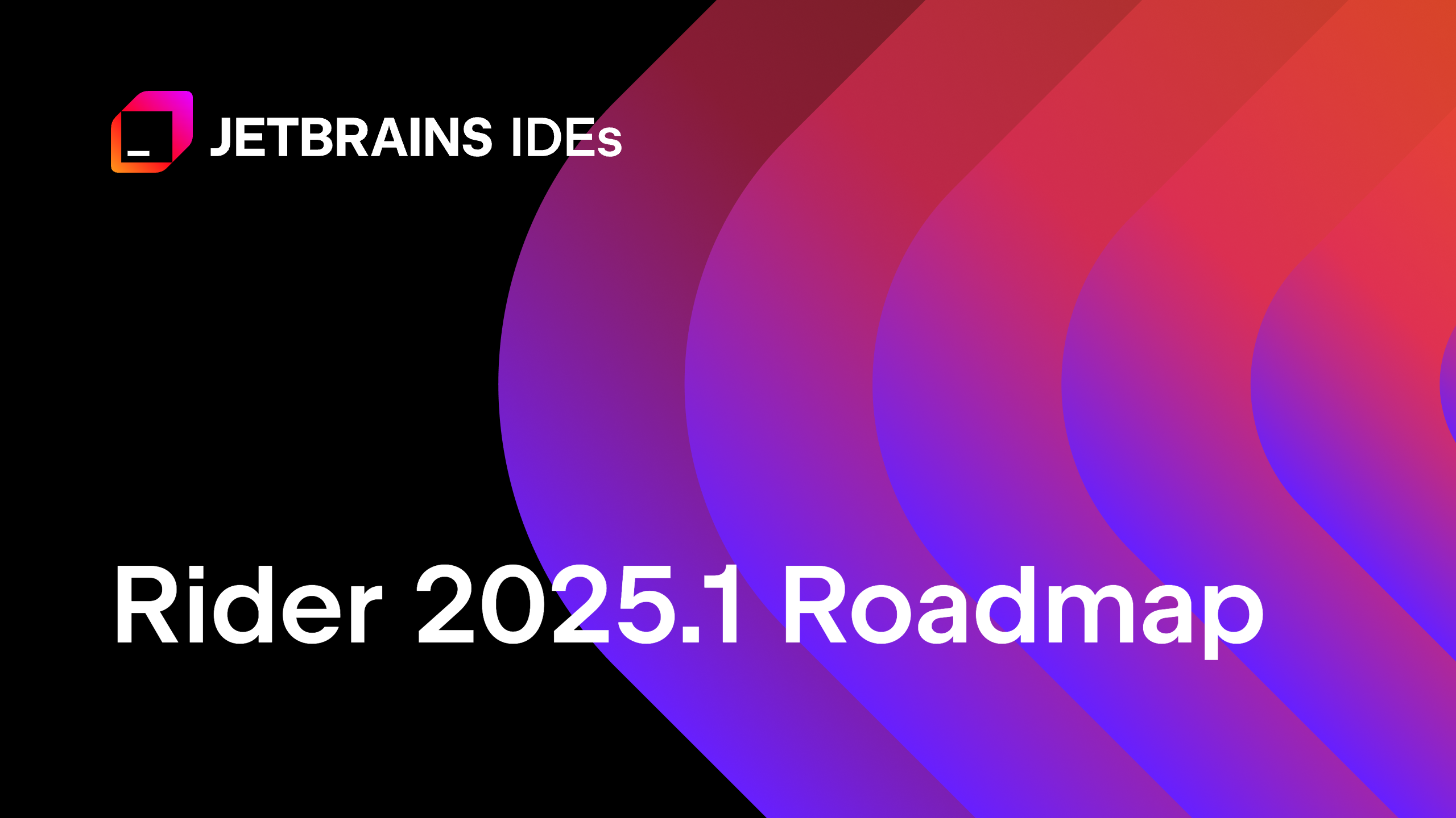 Rider 2025.1 发展路线图