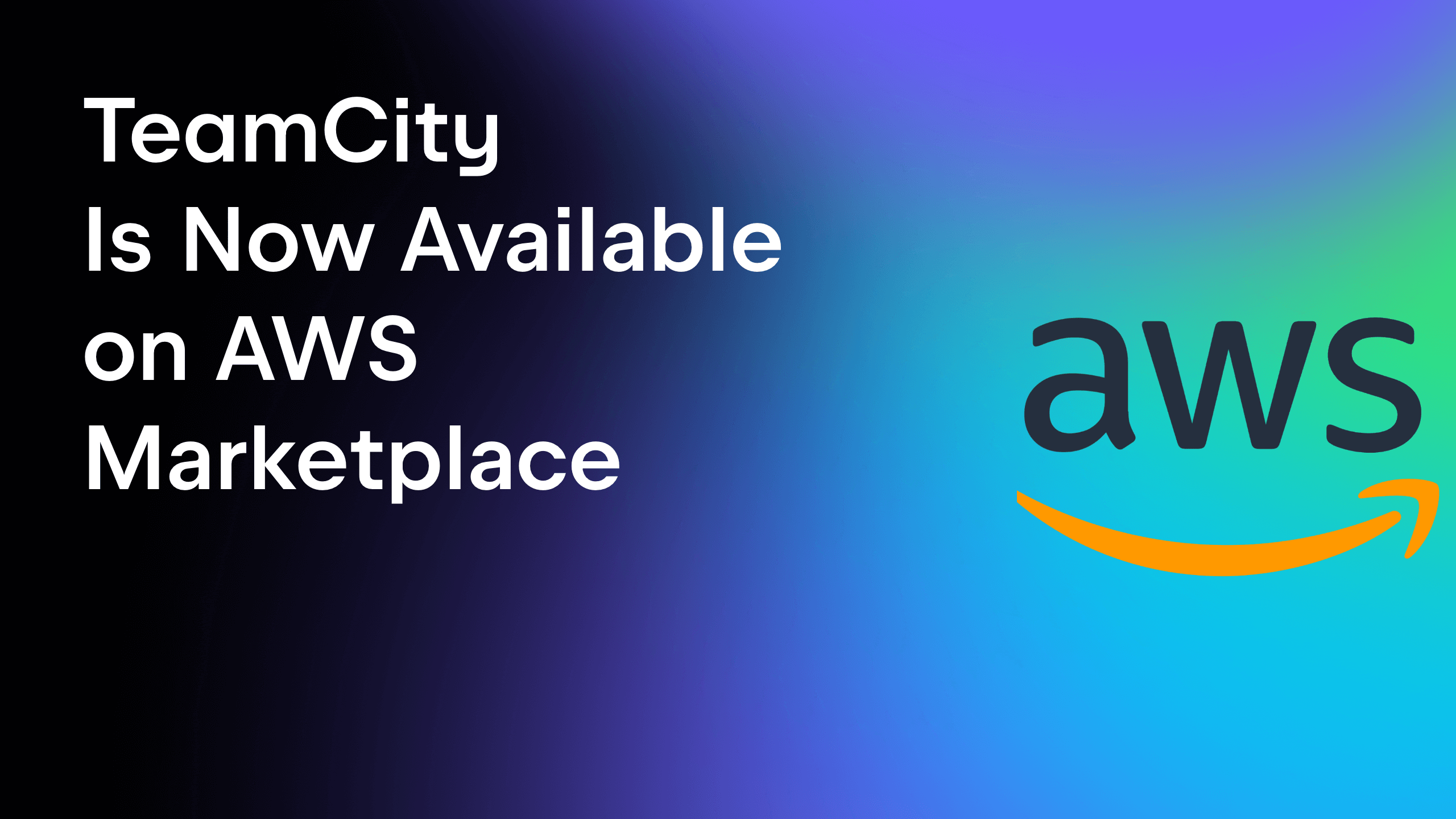 TeamCity Is Now Available on AWS Marketplace