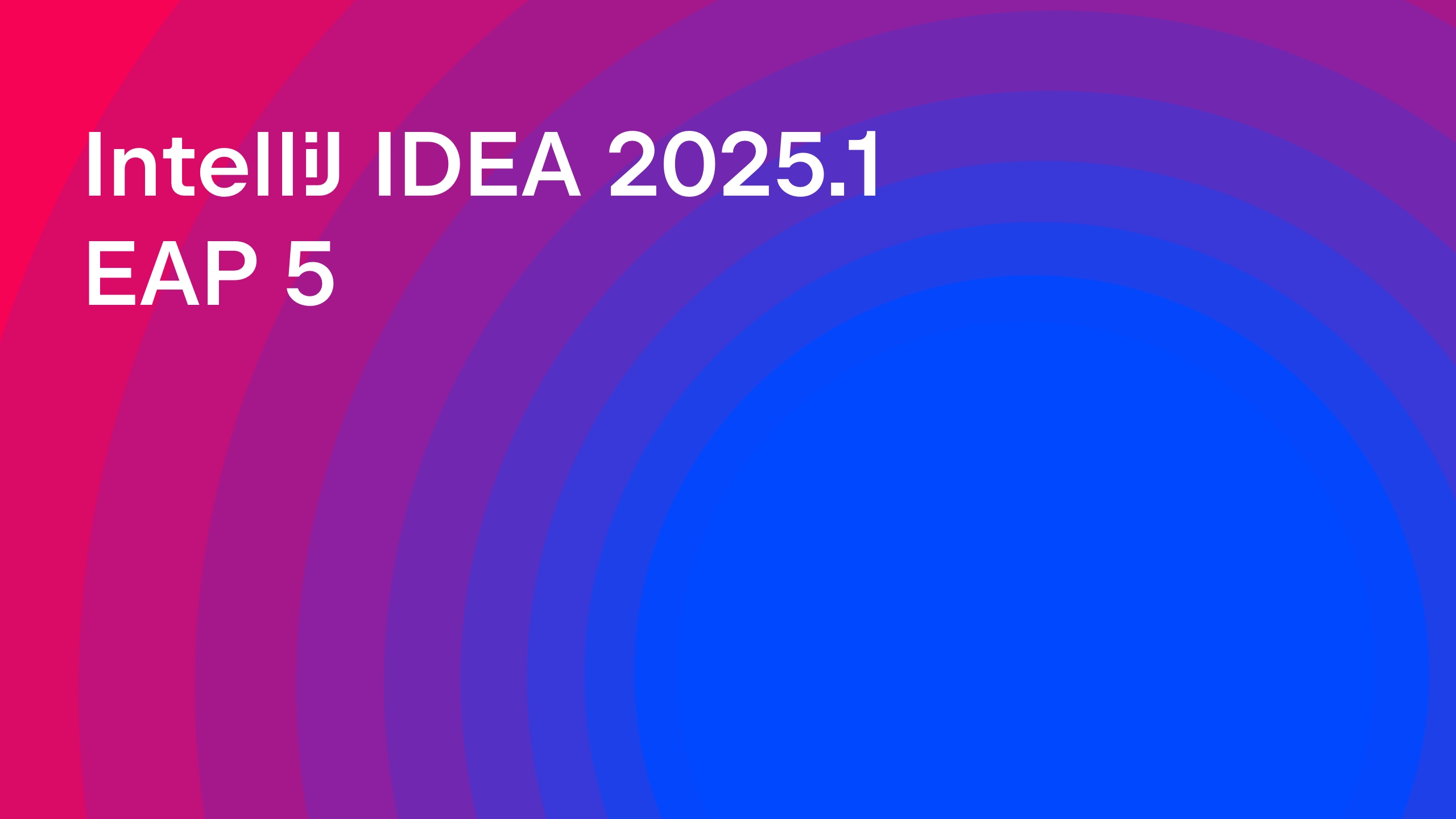 IntelliJ IDEA 2025.1 EAP 5: More LLMs in JetBrains AI Assistant, Improved Gutter for VCS, and More