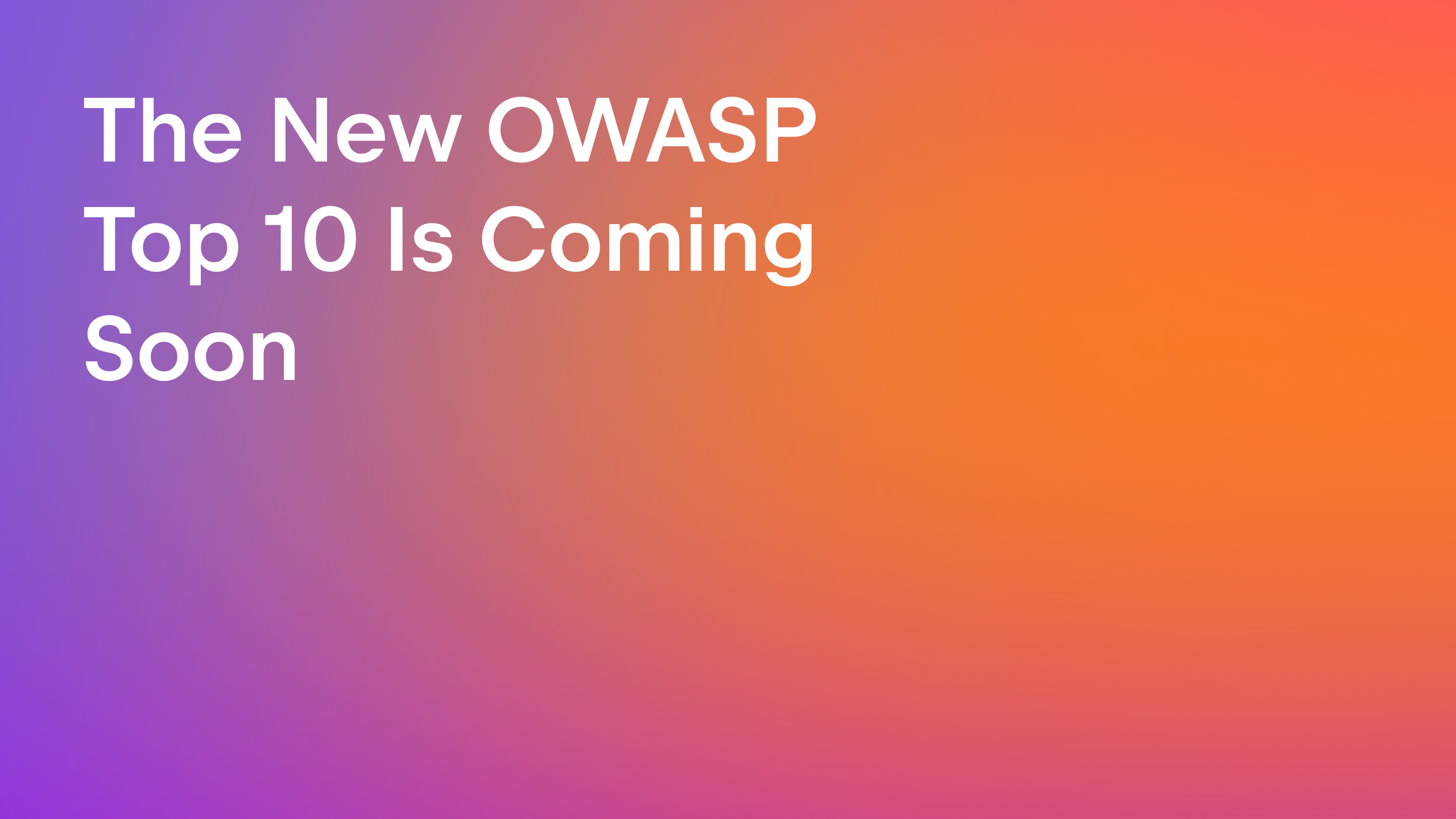 What Is the OWASP Top 10 and How Can Your Team Benchmark Security?