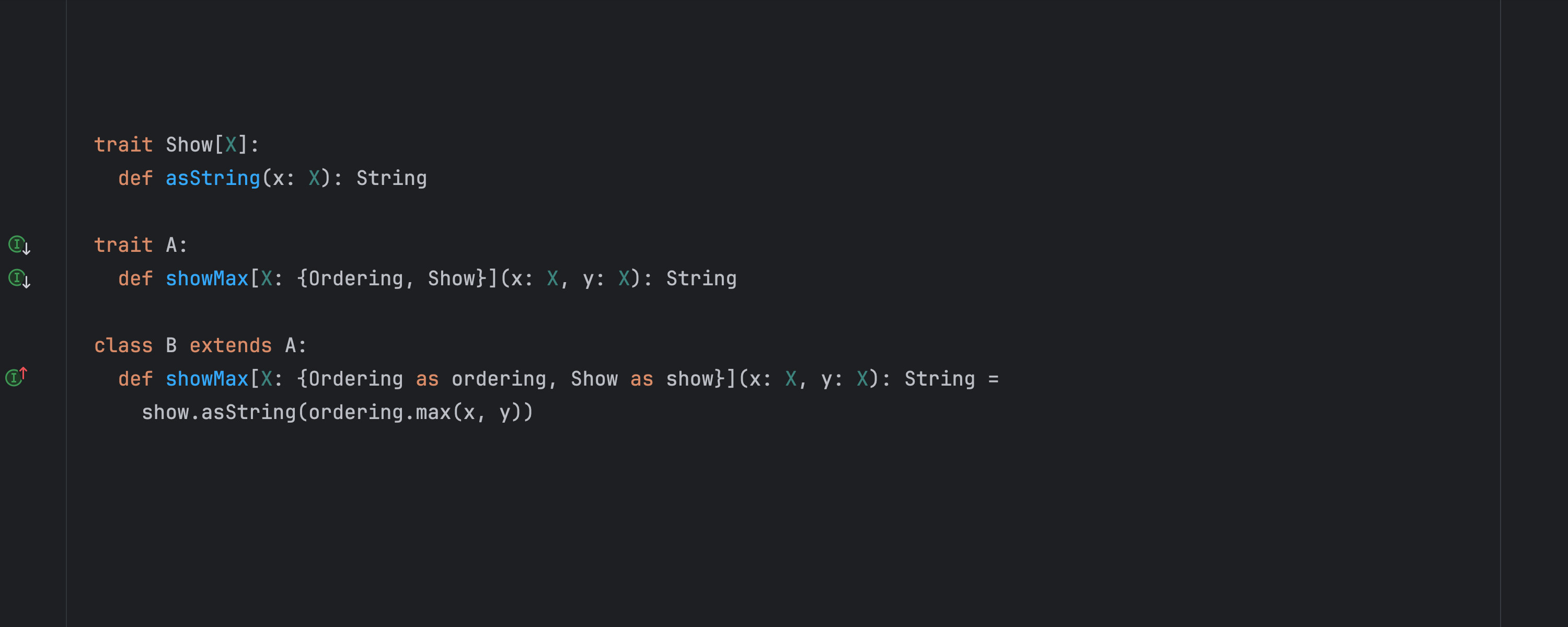 Multiple context bounds