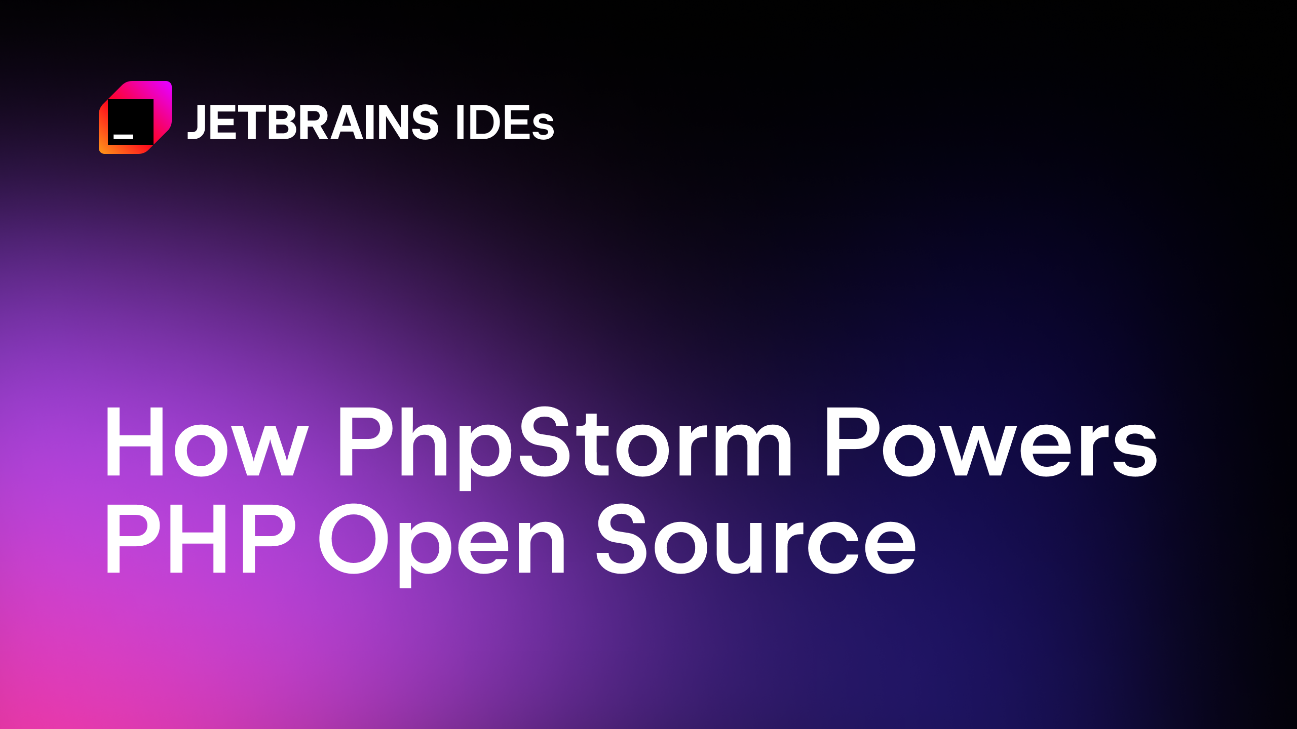 PhpStorm如何帮助维护PHP开源项目:访谈与真实案例